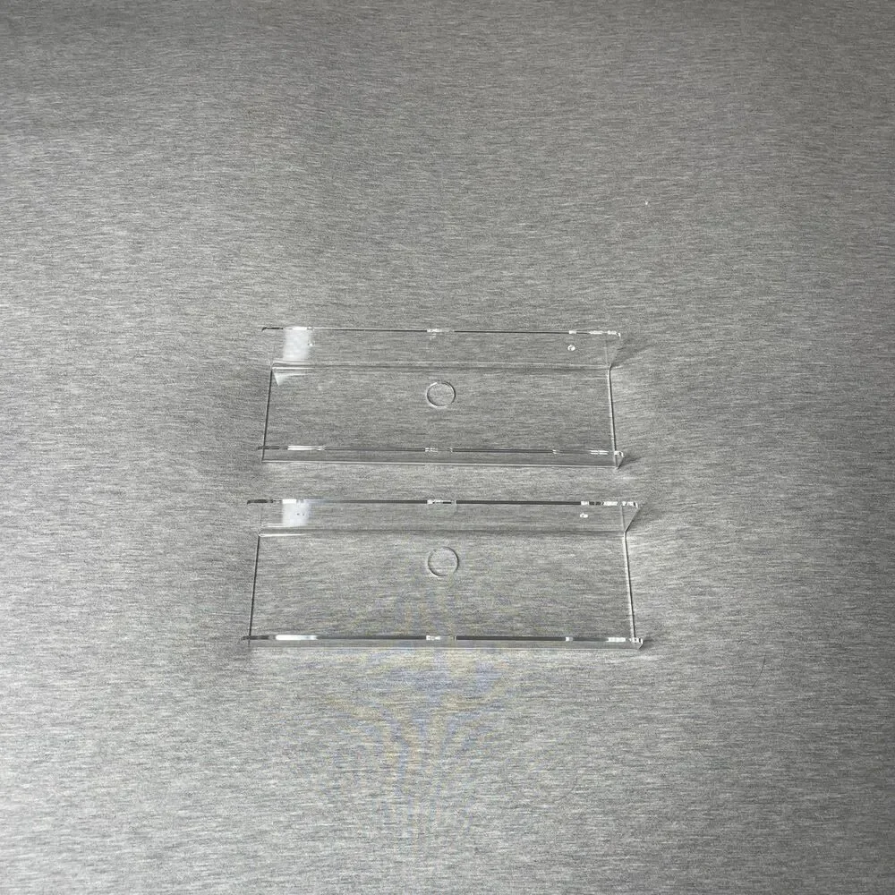 Mocoosy 10” Clear Acrylic Floating Shelves 2 PCS. Set